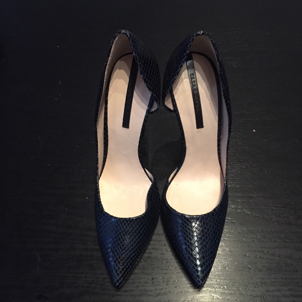 Zara stiletto pumps size 40